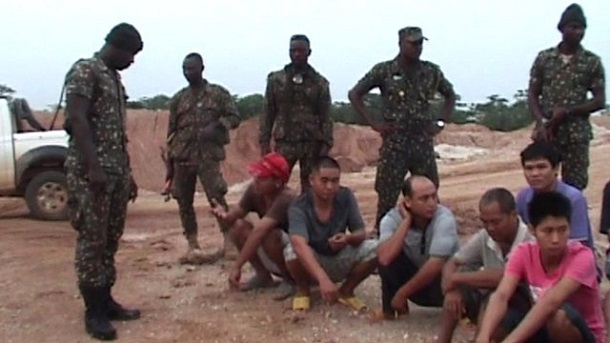 Chinese-Illegal-Miners-Arrested-Ghana