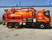 sewage tanker