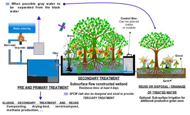 Liquid waste treatment